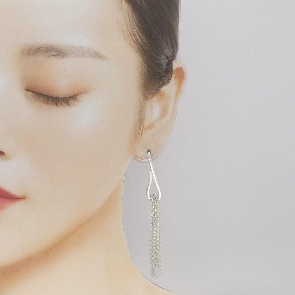 Hermes Ricole Earrings Silver — view 4