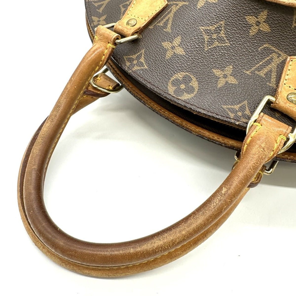 Louis Vuitton Ellipse PM Handbag Monogram Brown Vintage — view 6