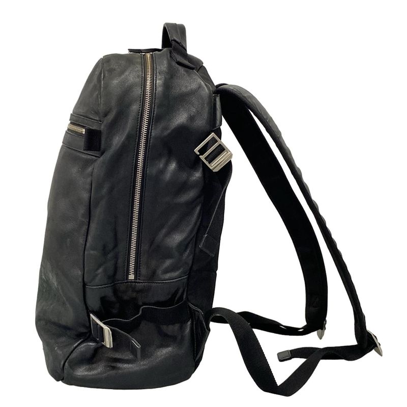 Saint Laurent Paris Backpack Sac - 649765 Black Leather