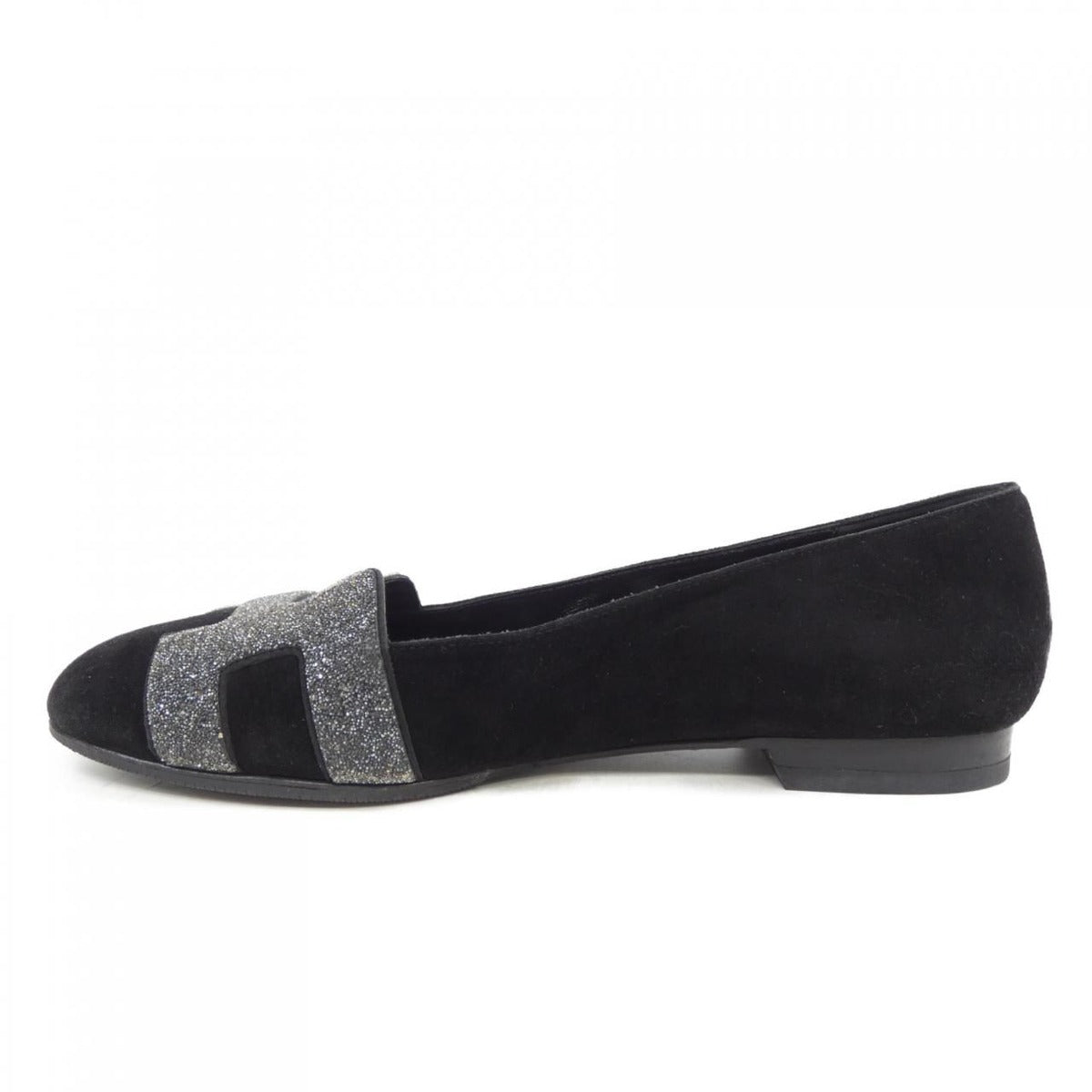 Hermes Flat Shoes Black 37 — view 2
