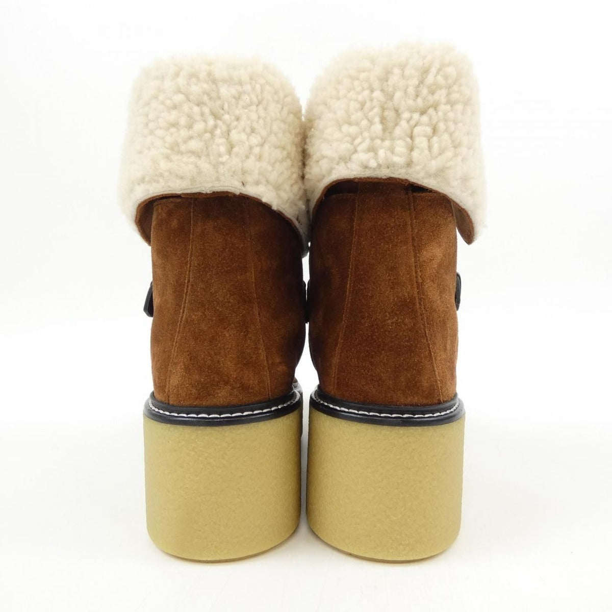 Hermes Hemisphere Boots Brown 37 — view 5