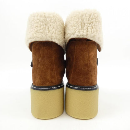Hermes Hemisphere Boots Brown 37 — view 5