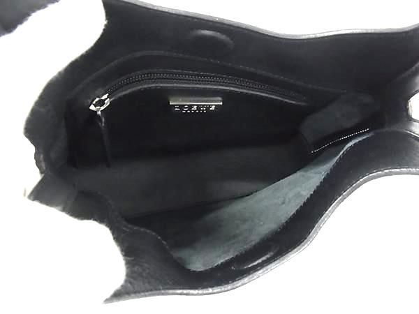 Loewe Leather Mini Handbag Tote Bag Shoulder Women's Black Fm6088