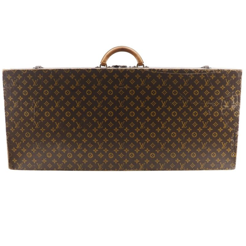 Louis Vuitton Antique Monogram Canvas Brown Unisex Trunk