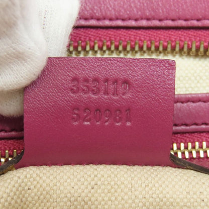 Gucci 353119 GG Signature Cima Handbag Leather Women