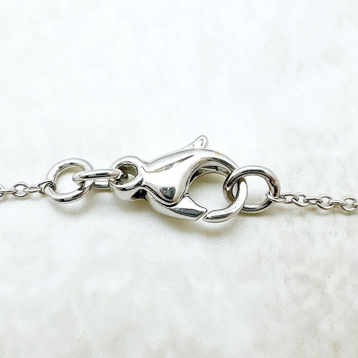 Tiffany & Co Cross White Gold Necklace 45 cm — view 4