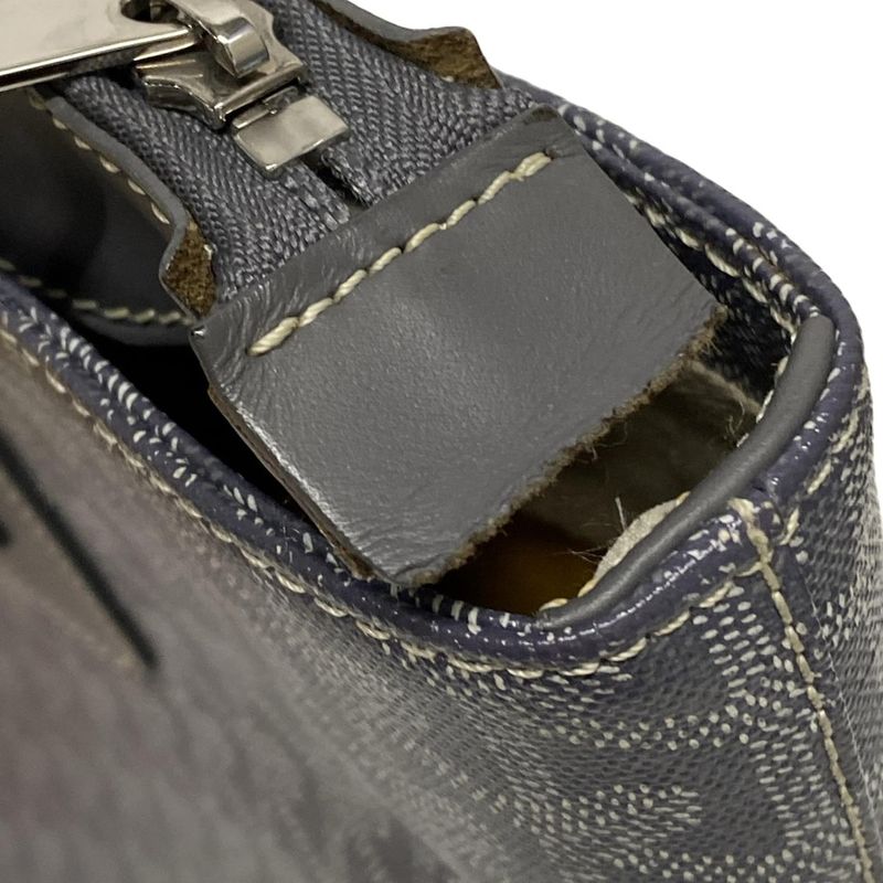 Goyard Shoulder Bag Mali Gallant MM Gray Leather