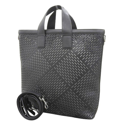 Bottega Venetaveneta Current Tag Box Calf Leather Cutwork 2way Shoulder