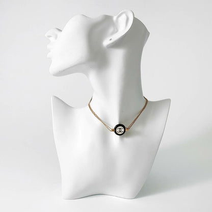 Chanel Necklace Choker Gold