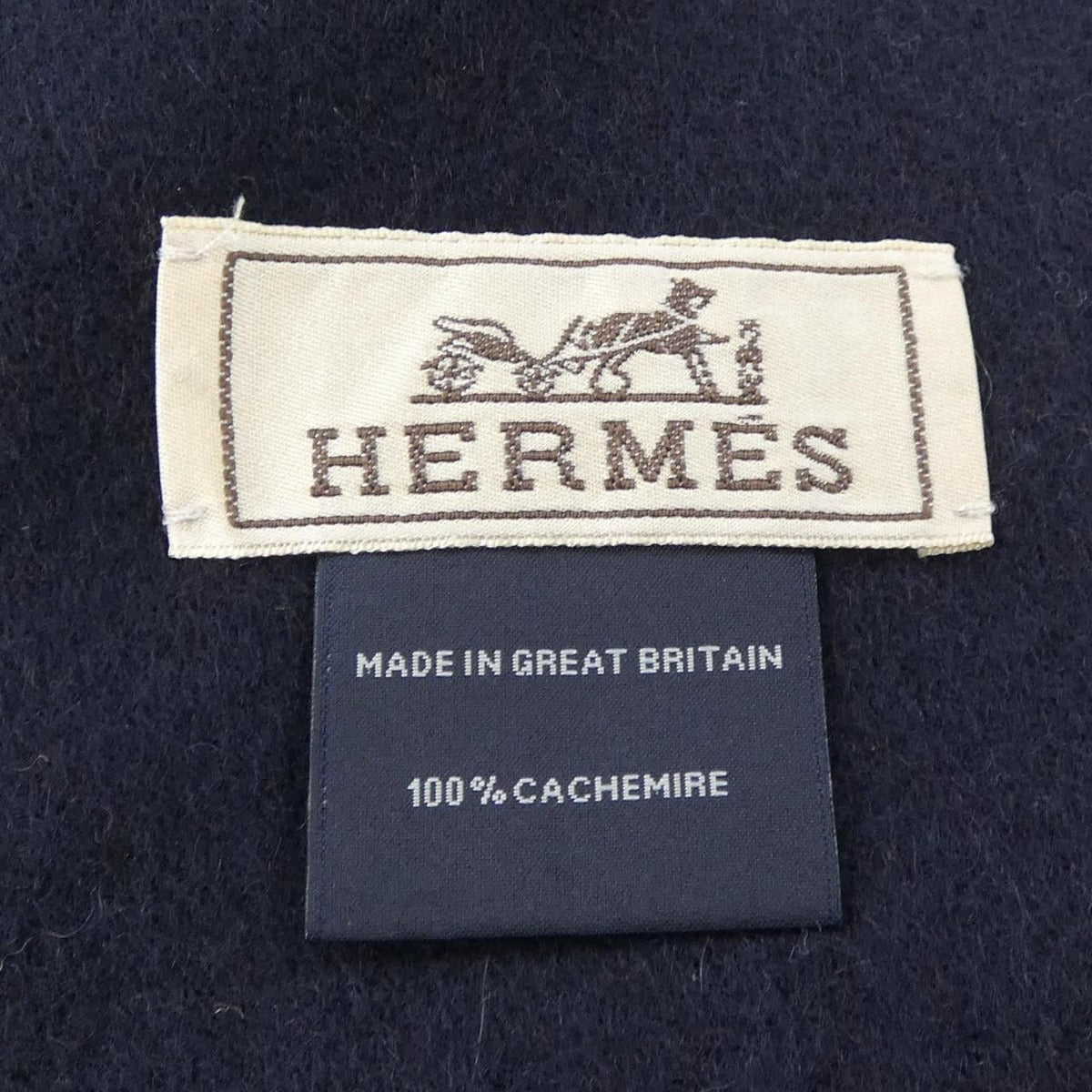 Hermes Scarf Cashmere Red — view 3
