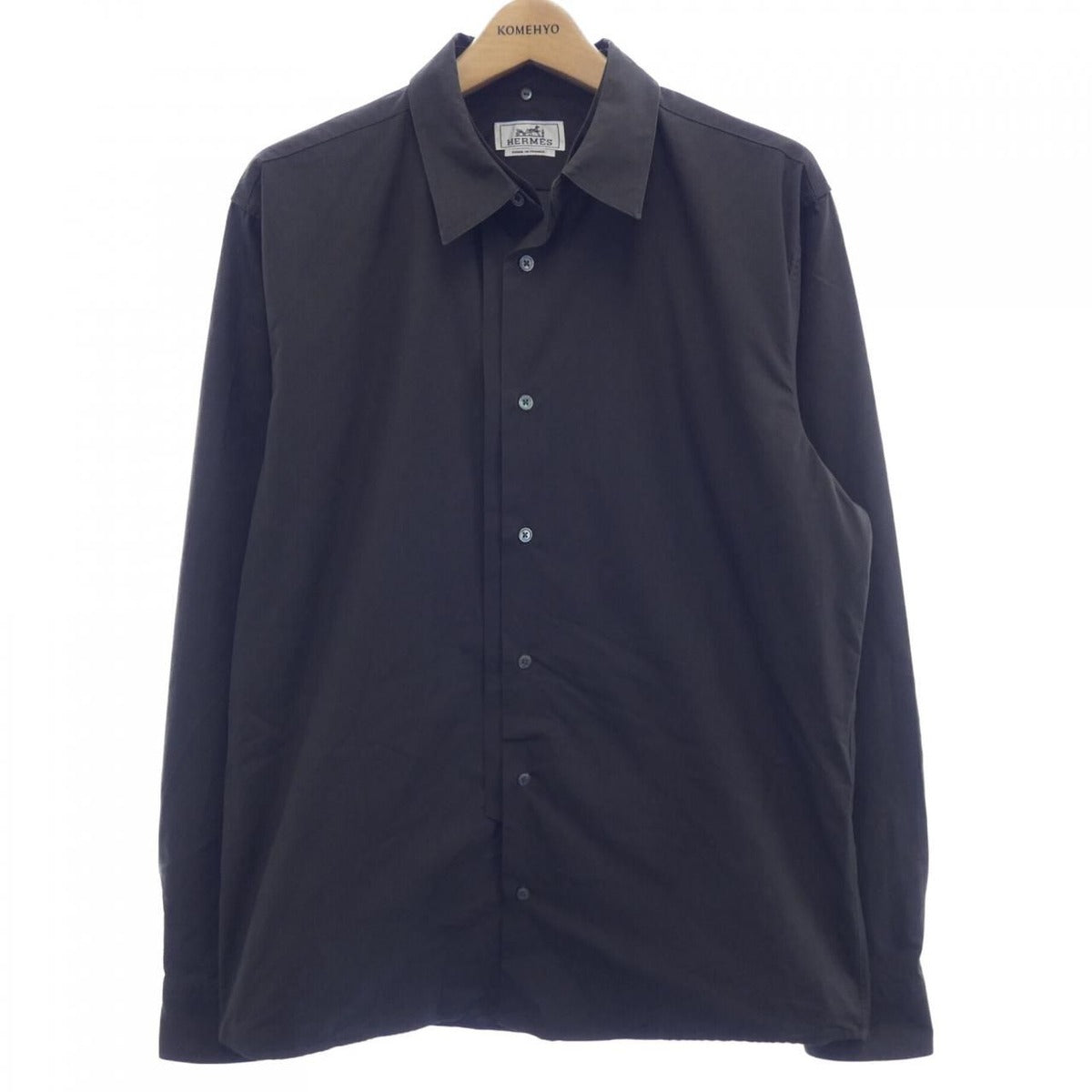 Hermes Shirt Khaki 39