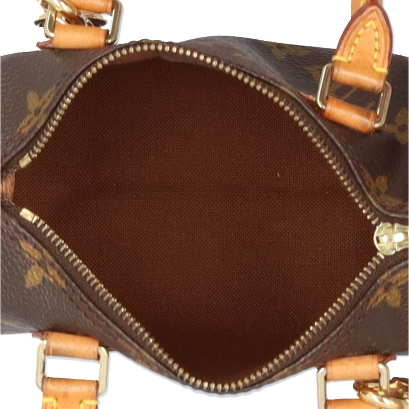 Louis Vuitton Mini Speedy Monogram Shoulder Bag Monogram Canvas M4154 Brown