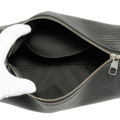 Louis Vuitton Shoulder Bag Soft Porochon PM Black