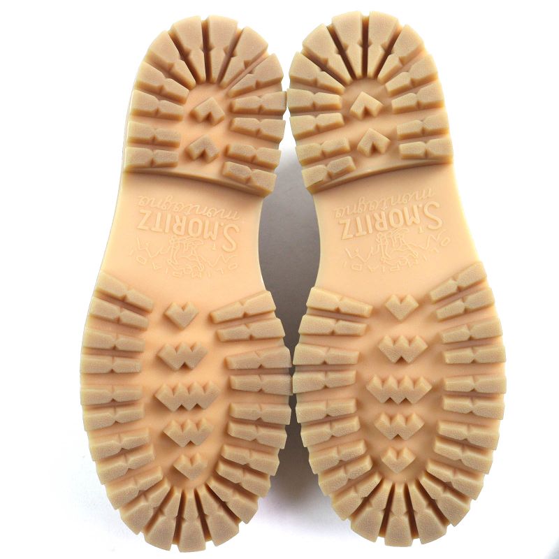 Prada 1d801n Triangle Logo Triangle Plate Oxford Leather Loafers Brown 37.5