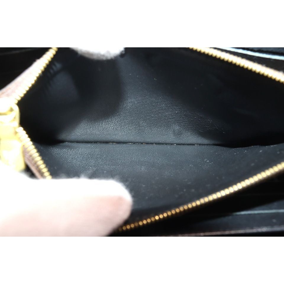 Louis Vuitton Monogram Giant Reverse Portefeuille Sarah Leather Bifold Wallet — view 7