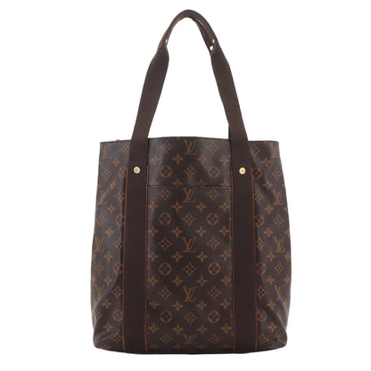 Louis Vuitton Monogram Cabas Beaubourg Tote Brown Gold