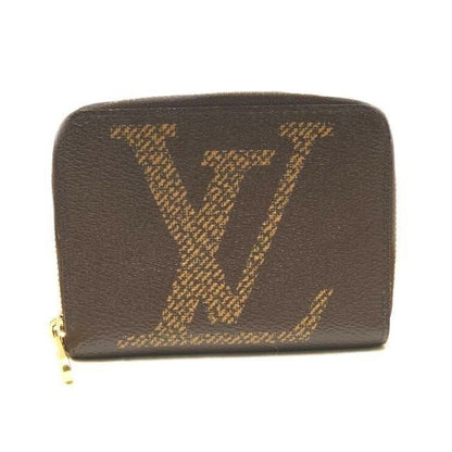 Louis Vuitton Zippy Coin Purse Monogram Giant Case Brown Wallet 4