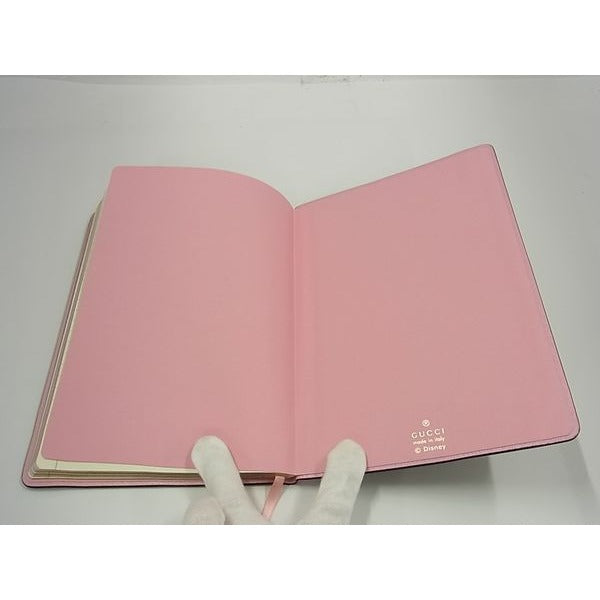 Gucci Disney Collaboration Daisy GG Pattern Notebook Notepad Stationery — view 4