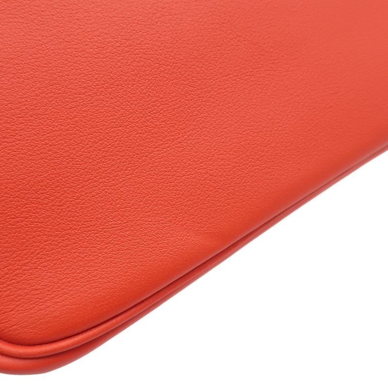 Hermes Handbag Mini Prum Vorsift Capucines Silver Hardware Svhardware Q