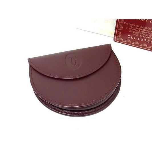 Cartier Must Line Leather Coin Purse