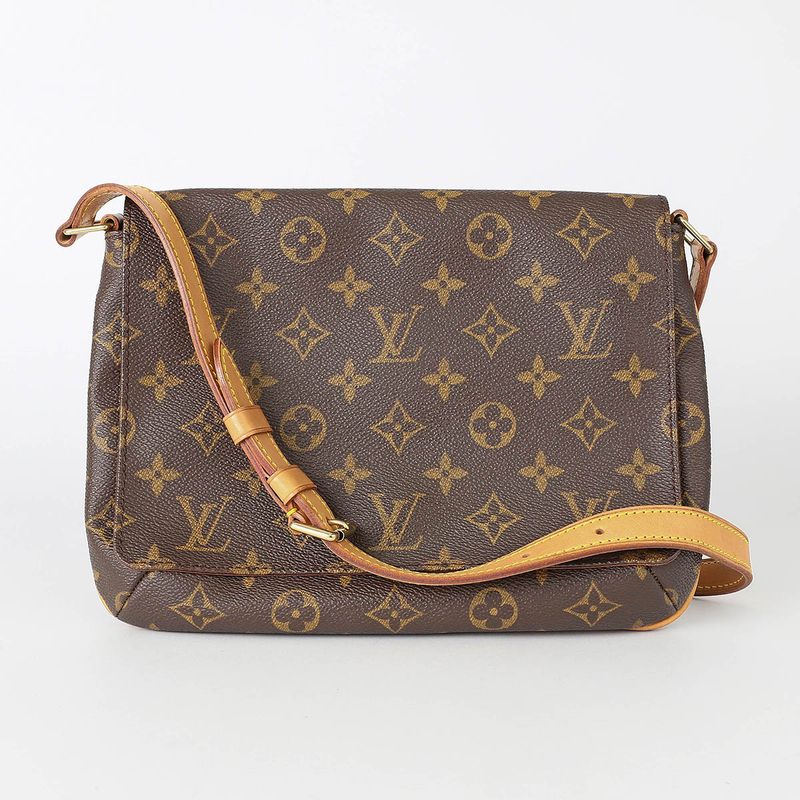 Louis Vuitton Shoulder Bag Musette Tango Brown Rank SA