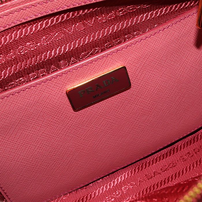 Prada 2WAY Saffiano Leather Bl0837 NZV F060m Handbag Leather Women