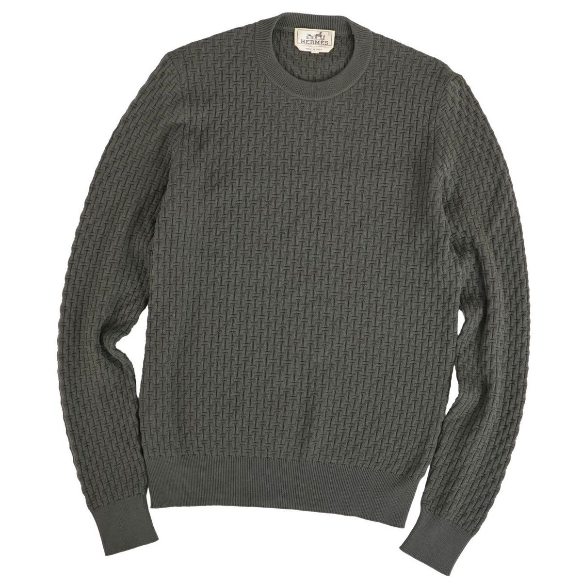 Hermes Knit Sweater Long Sleeve Logo U