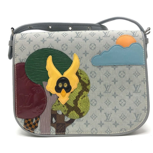 Louis Vuitton Shoulder Bag Musette Comte de Fait Monogram Mini Canvas Blue