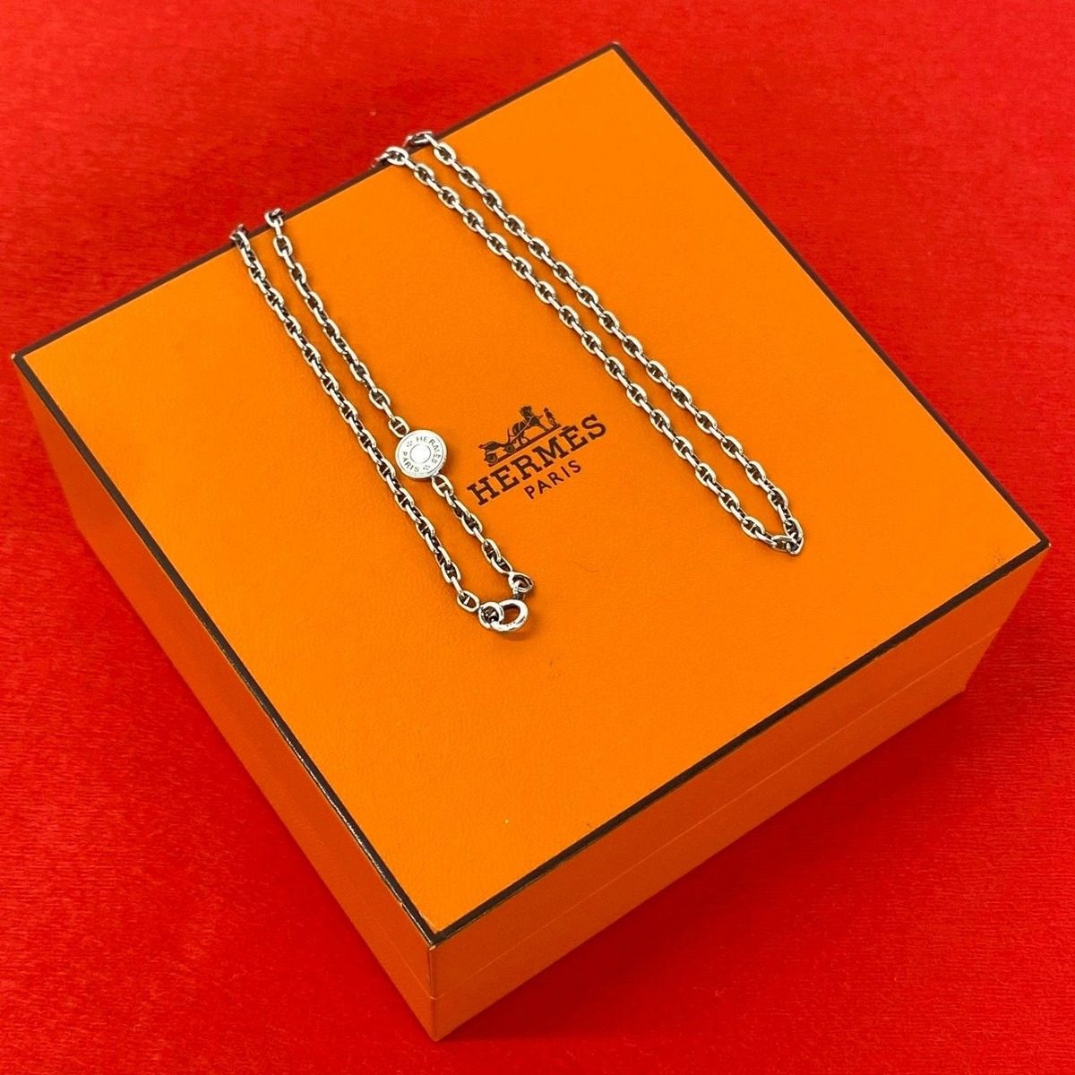 Hermes Series Mini Chaine D'ancre Necklace Choker