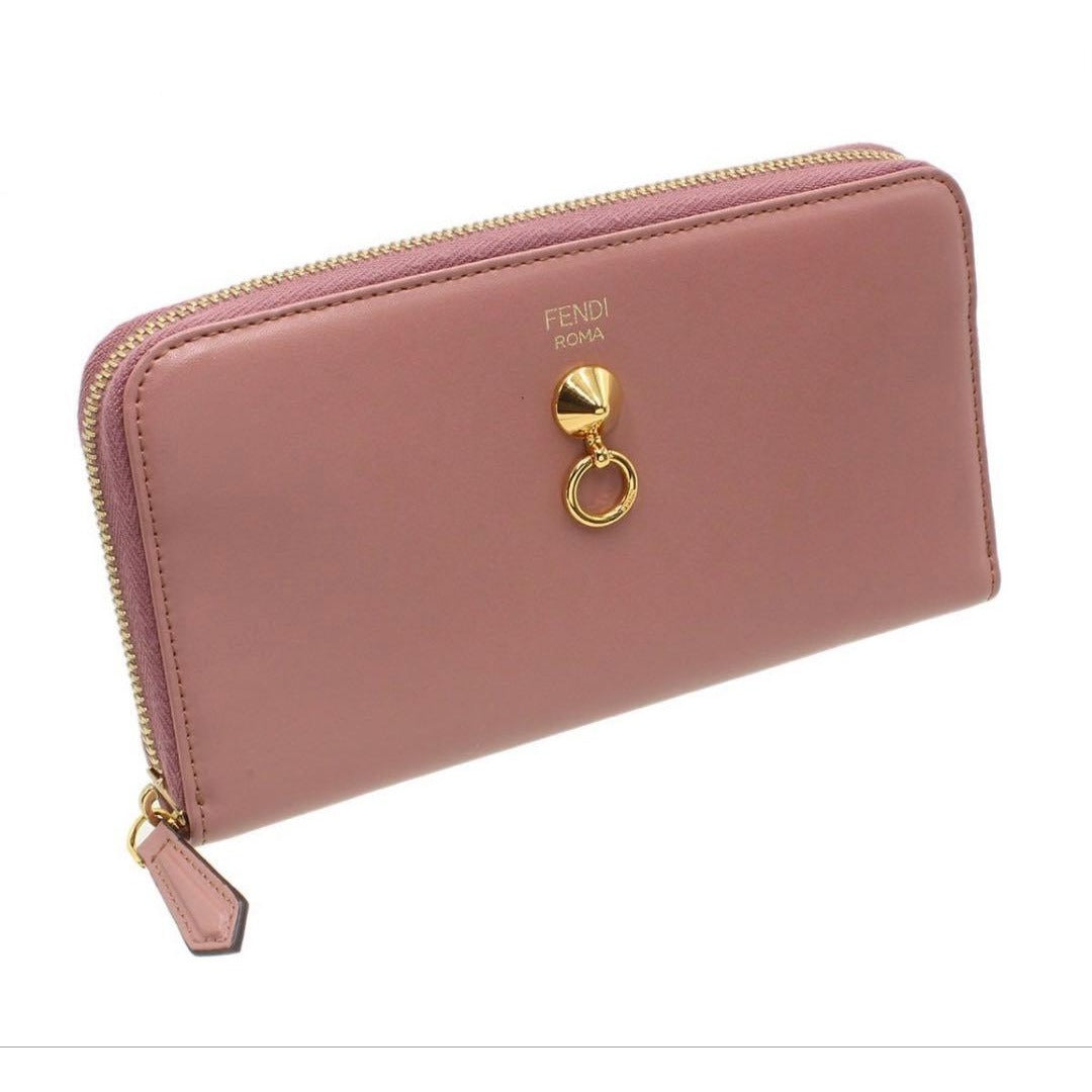 Fendi New Visible Leather Zip Around Wallet — view 4