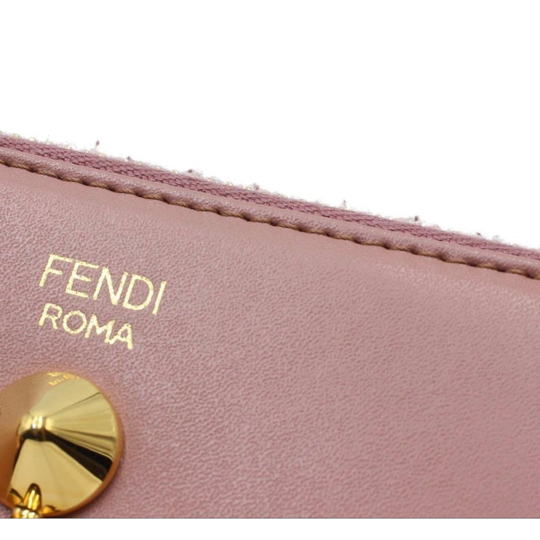 Fendi New Visible Leather Zip Around Wallet — view 5