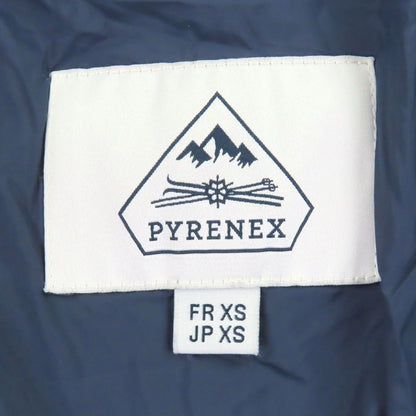 Bvlgari Pyrenex Basile Logo Patch Stand Collar Down Jacket Navy XS Made — view 7