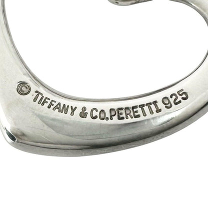 Tiffany & Co Necklace Open Heart Silver Elsa Peretti — view 4
