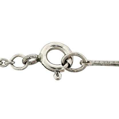 Tiffany & Co Necklace Open Heart Silver Elsa Peretti — view 6