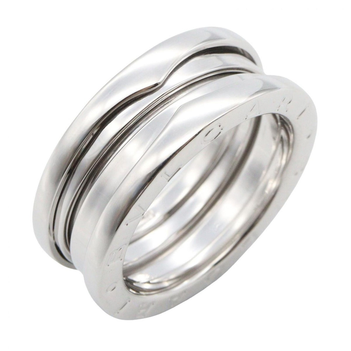 Bvlgari Ring B-zero One Band 18k White Gold