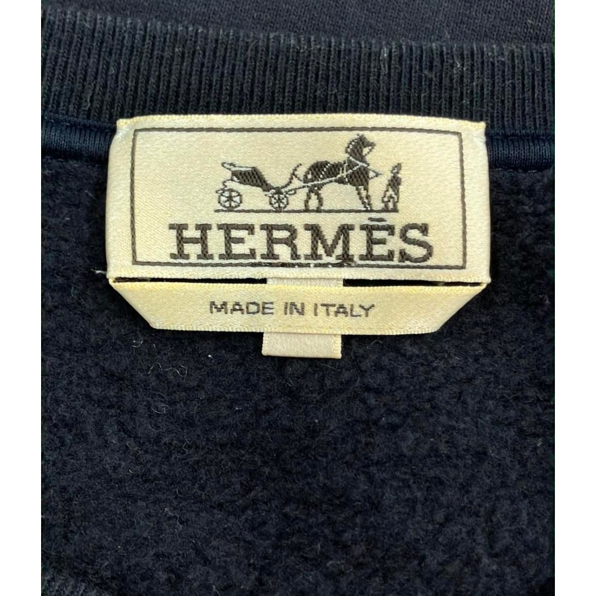 Hermes Sweatshirt Leather Patch — view 3