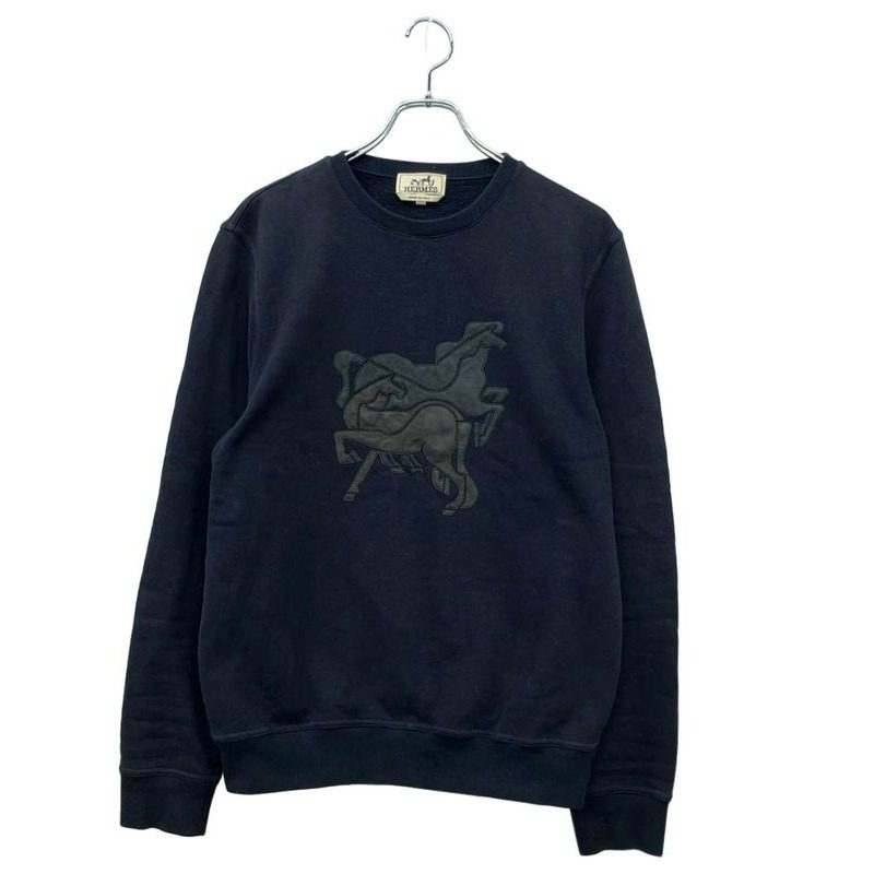 Hermes Sweatshirt Leather Patch