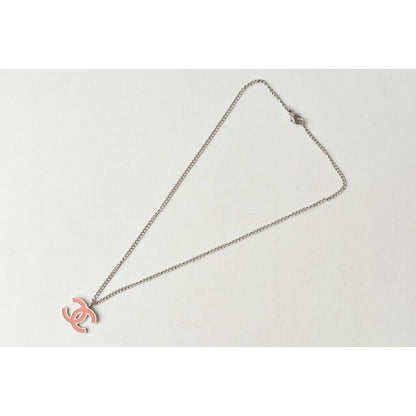 Chanel Coco Mark CC Coral Orange Silver — view 2