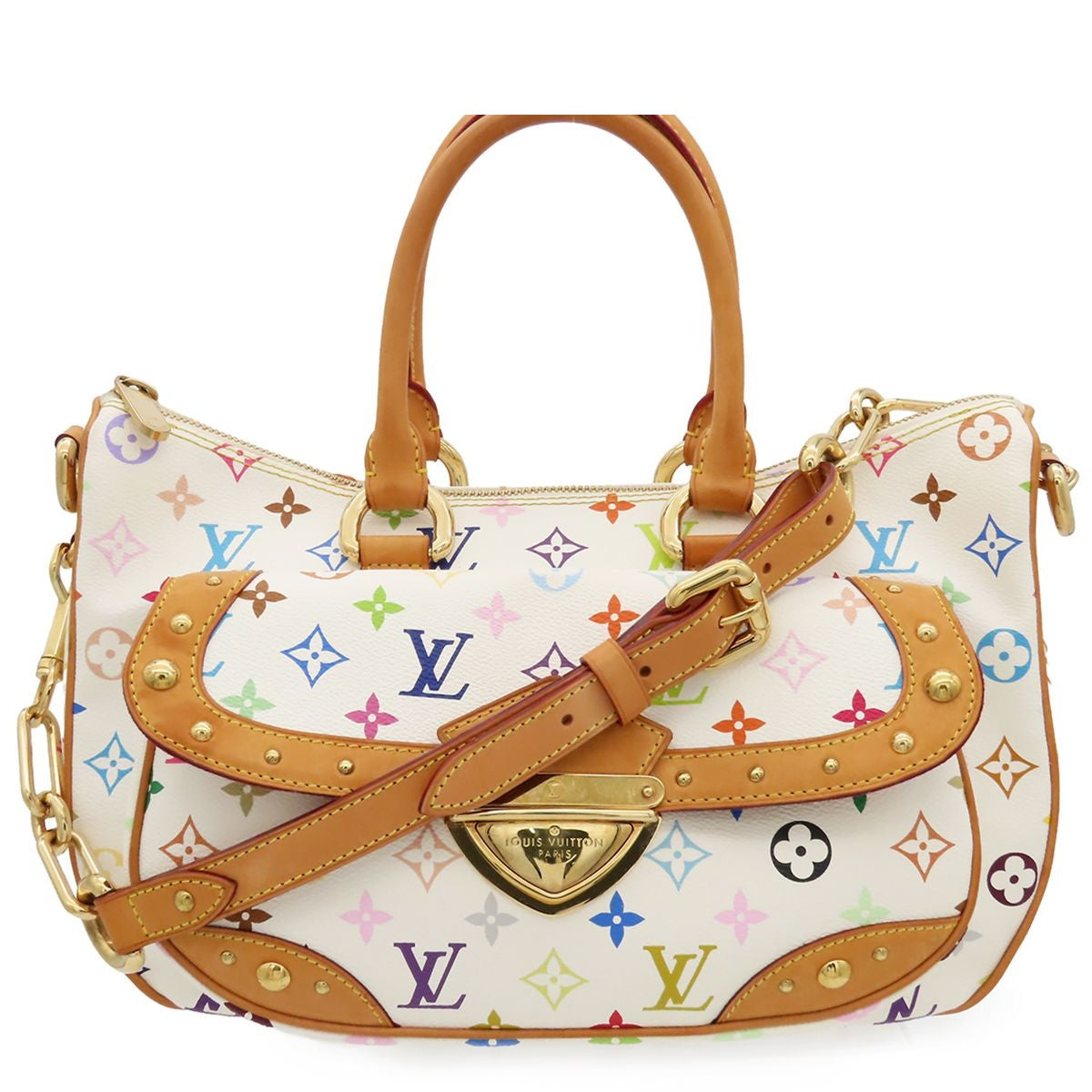 Louis Vuitton Rita Blanc Monogram Multicolor 2-Way Shoulder Bag