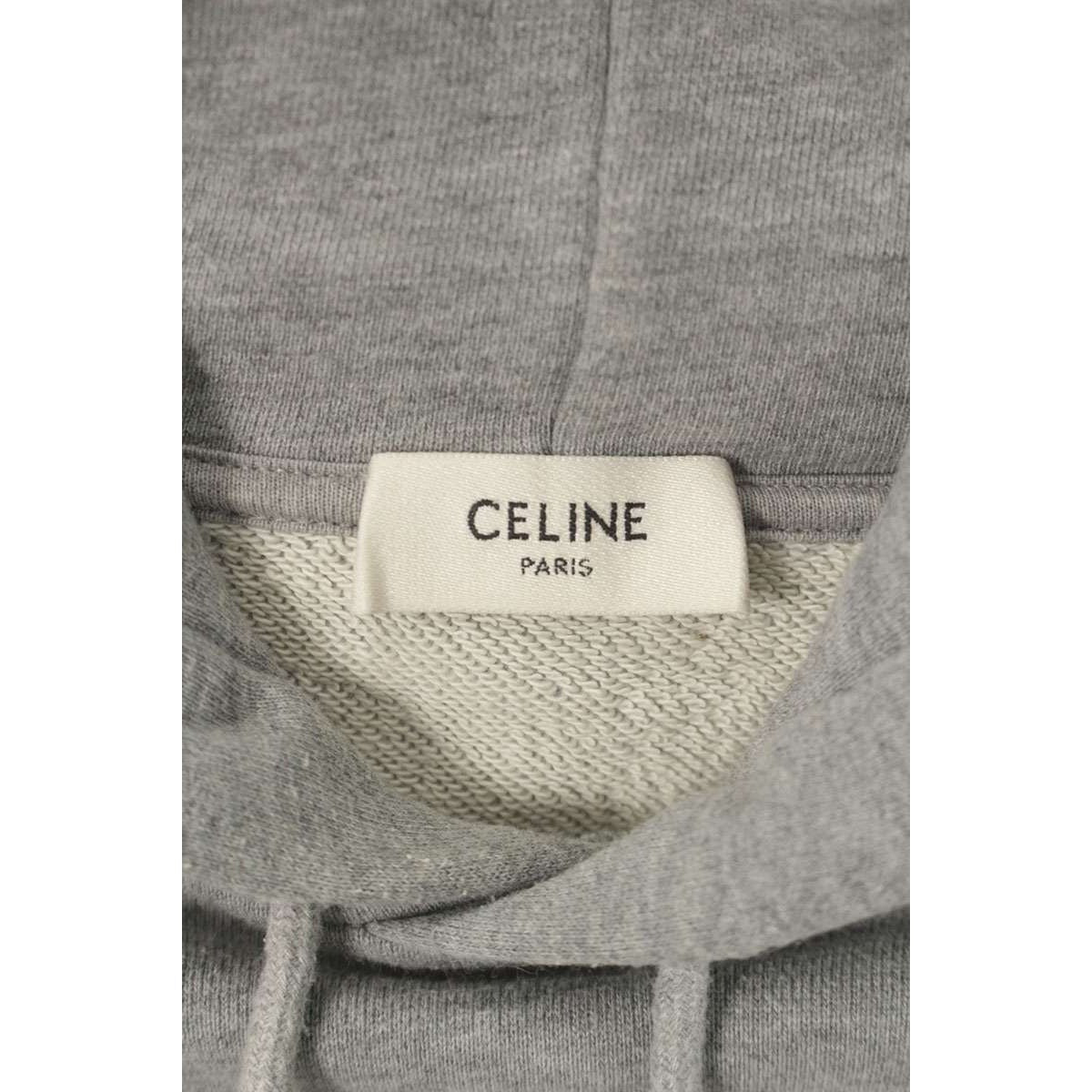 Celine Gradient Logo Print Hoodie XL — view 3
