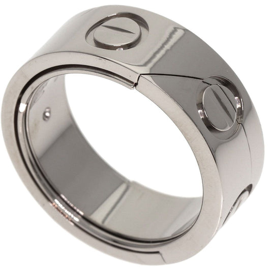 Cartier Astro Love Ring 50 18K White Gold