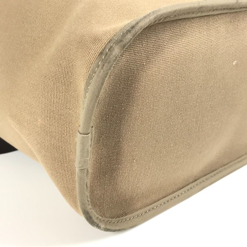 Hermes Shoulder Bag Kabak PM Kabak PM Leather / Canvas Etoupes Brown