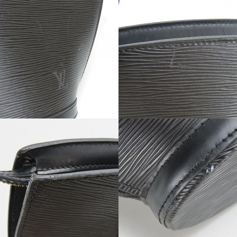 Louis Vuitton Handbag Saint-jacques M52272 Epi Leather Noir Black Gold Hardware