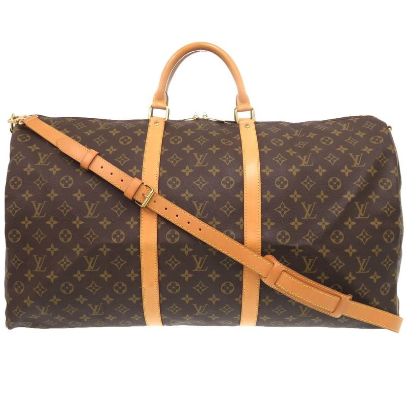 Louis Vuitton Keepall Bandouliere 60 Monogram Boston Bag 0625