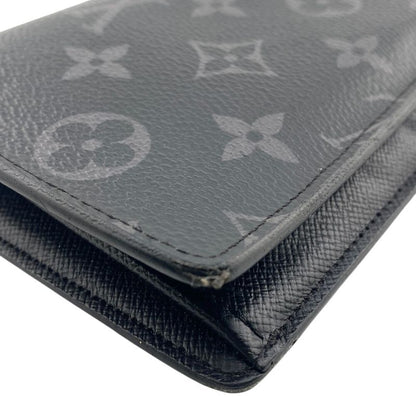 Louis Vuitton M61697 Portefeuille Brazza Monogram Eclipse Long Wallet Brand