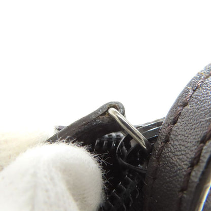 Gucci 07198 GG Pattern Accessory Pouch Handbag Canvas Women