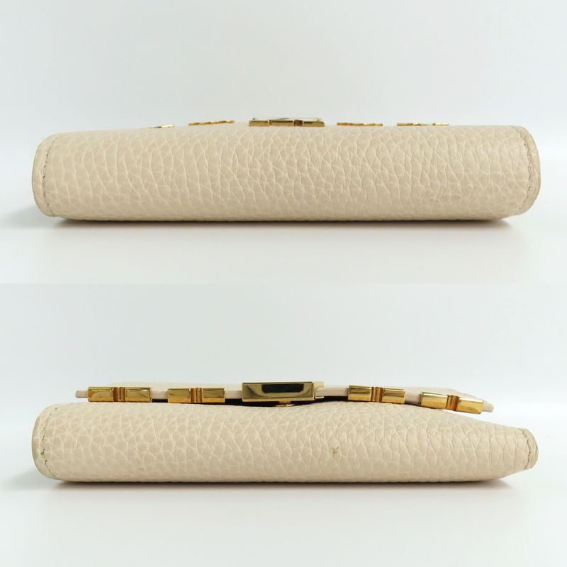 Louis Vuitton Portefeuille Capucines Compact M11363 Flower-lv Quartz