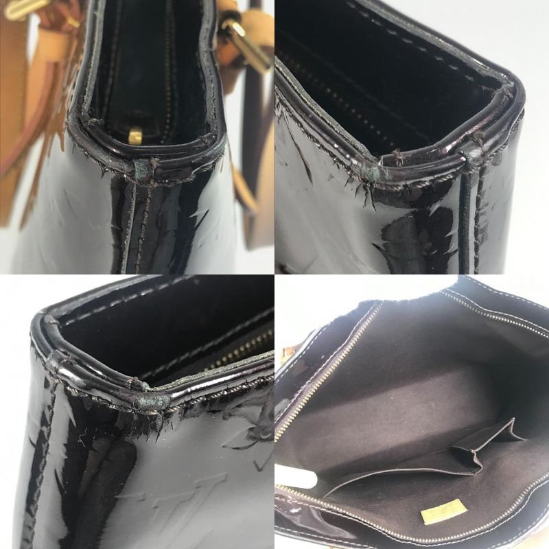 Louis Vuitton Shoulder Bag Brentwood M91994 Monogram Vernis Canvas Amarante