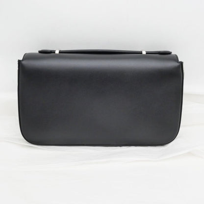 Gucci Clutch Bag Shoulder Bag Leather Black 739721 Shoulder Ladies