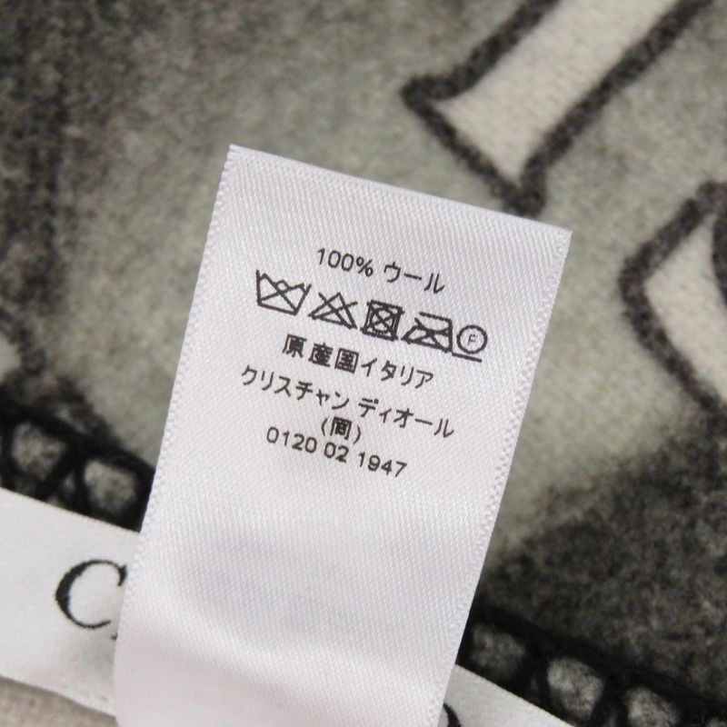 Christian Dior Blanket Knee Wool Grey Miscellaneous 0314 Christian Dior